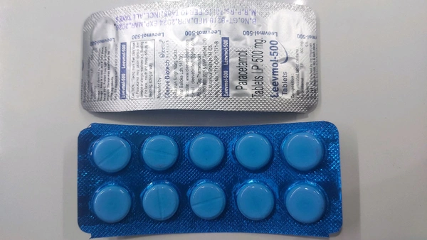 Paracetamol 500 Mg Tablets (1 Strip) - 20
