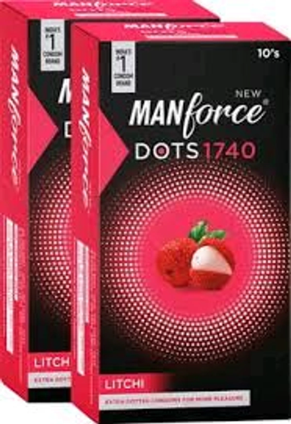 Manforce Dotted Condoms (Pack Of 10)
