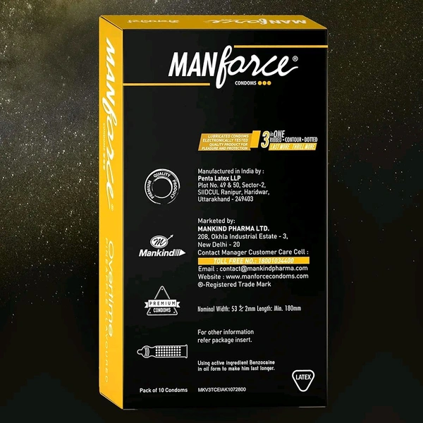 Manforce Condoms (Pack Of 10)