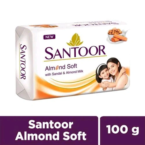 Santoor White  - 100g