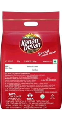 Tata Kanan Devan Strong Tea Powder  - 1kg