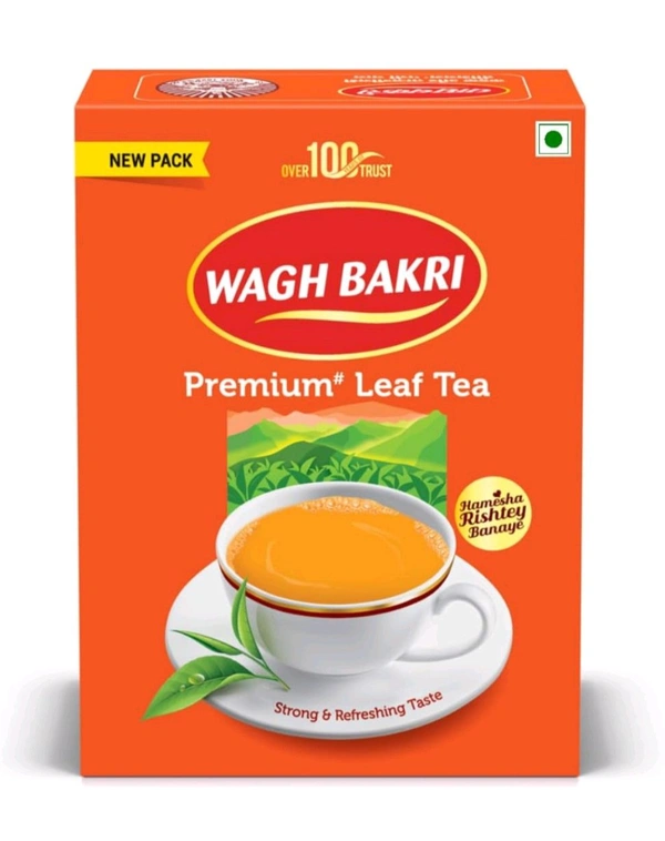 Wagh Bakri Premium Leaf Tea Powder  - 100g