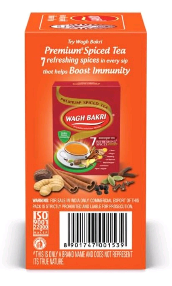 Wagh Bakri Premium Leaf Tea Powder  - 100g