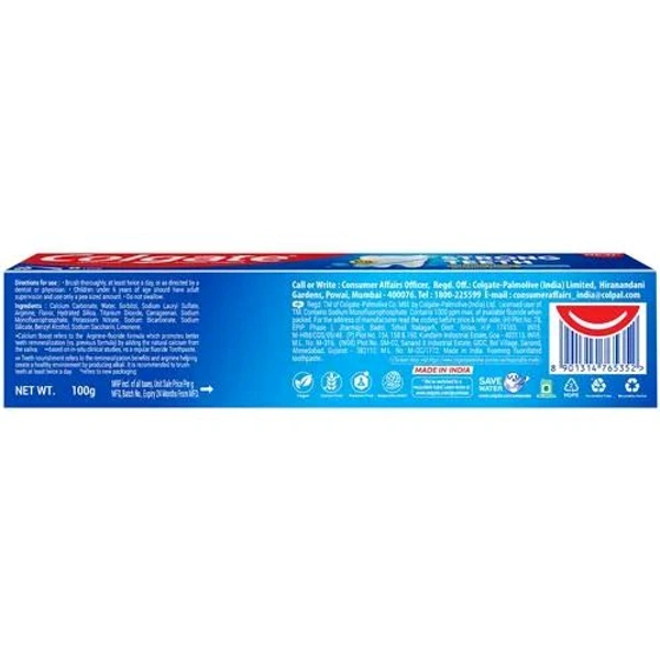 Colgate Strong Teeth Anticavity Toothpaste  - 100g