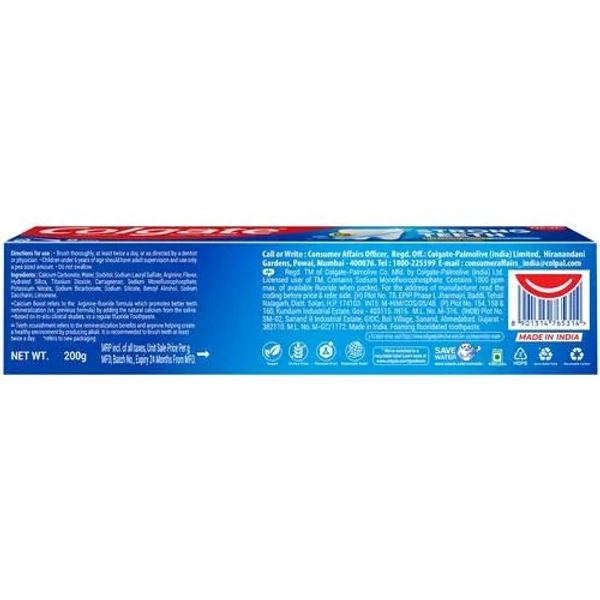 Colgate Strong Teeth Anticavity Toothpaste  - 200g