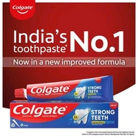 Colgate Strong Teeth Saver Pack Toothpaste (Pack Of 2) - 500g