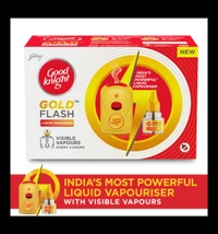 Good Knight Gold Flash Liquid Vapouriser Mosquito Repellent Machine+ Refill  - 45ml