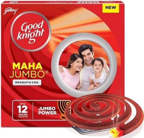 Good Knight Jumbo Red Coil (Box) - 10+4 = 14 Coils