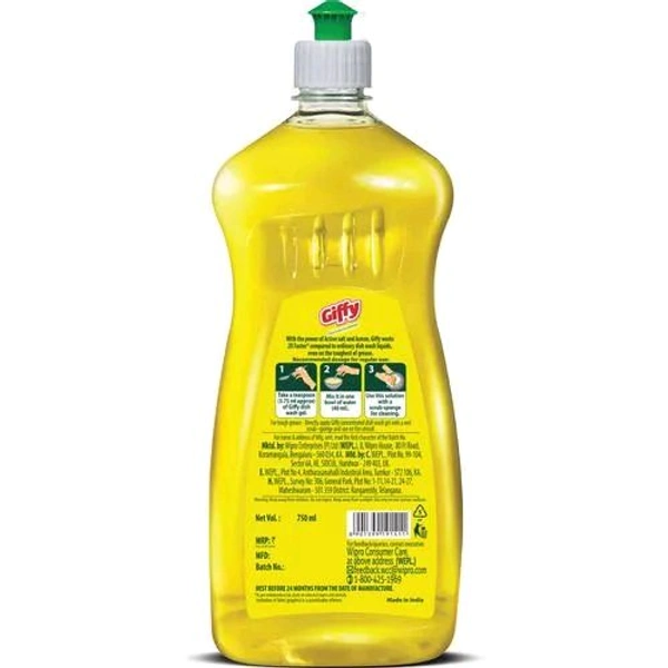 Giffy Dishwasher Gel 250ml - 250ml