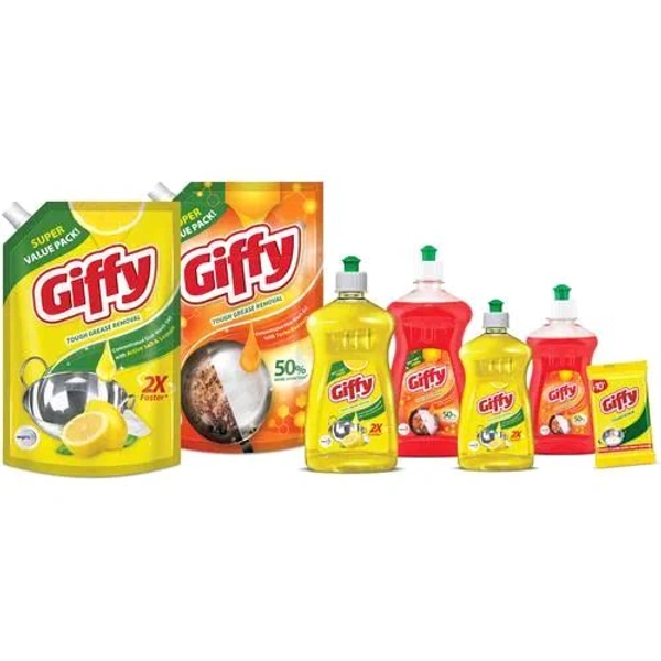 Giffy Dishwasher Gel 250ml - 250ml