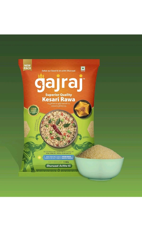 Kesari Rawa  - Gajraj Brand 1kg