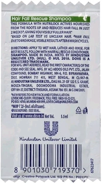Dove Nutritive Solution Shampoo - Sachet - 6ml