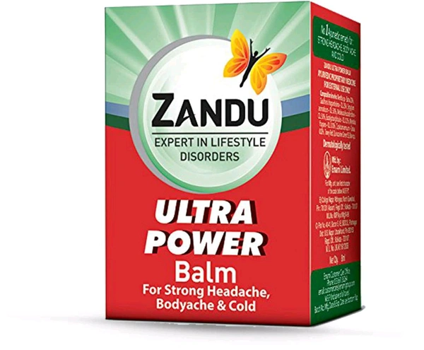 Zandu Ultra Power Balm - Red, 8ml