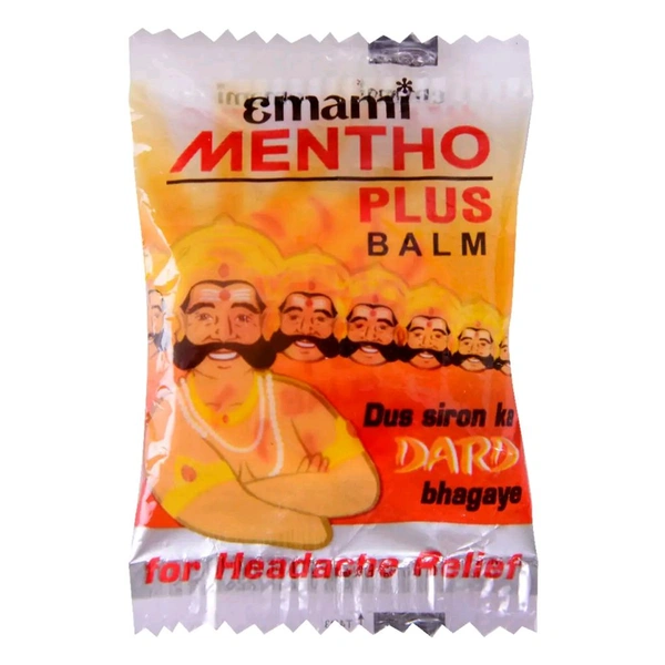 Emami Mentho Plus Balm (10 Pcs) - 0.9ml