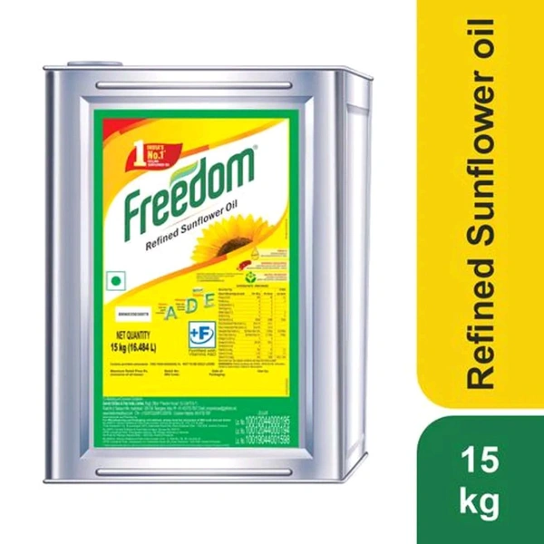 Freedom Refined Sunflower Oil  - 15Kg