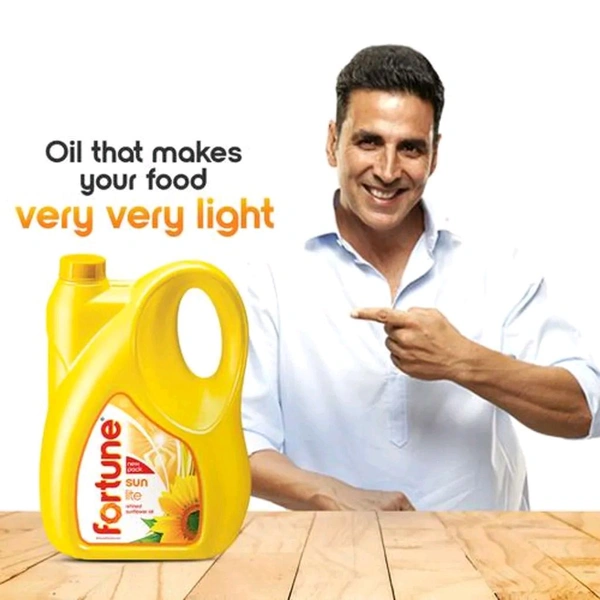 Fortune Sunlite Refined Sunflower Oil  - 5Ltr