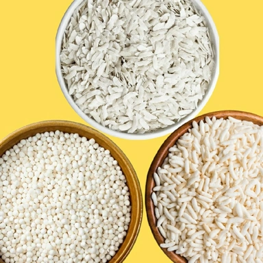 Sabudana, Poha & Murmura