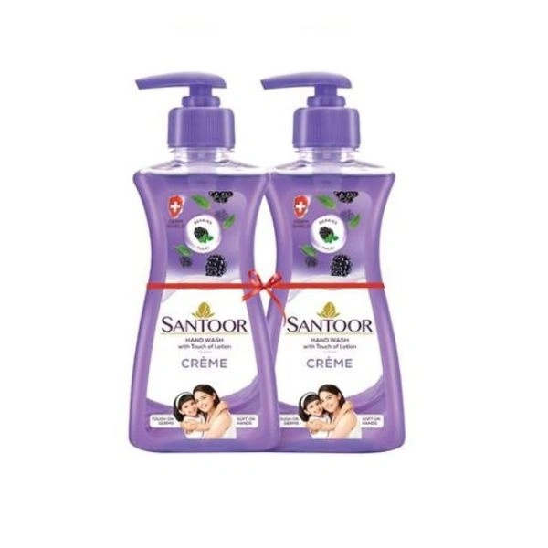 SANTOOR GENTLE HAND WASH CREME BUY 1 GET 1 FREE - 200ml