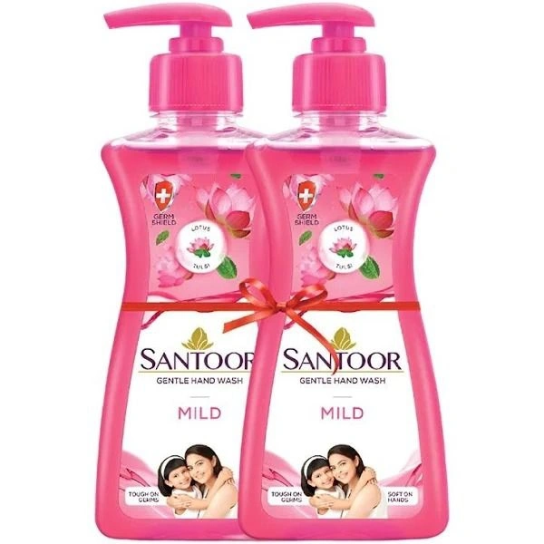 SANTOOR GENTLE HAND WASH MILD BUY 1 GET 1 FREE - 200ml