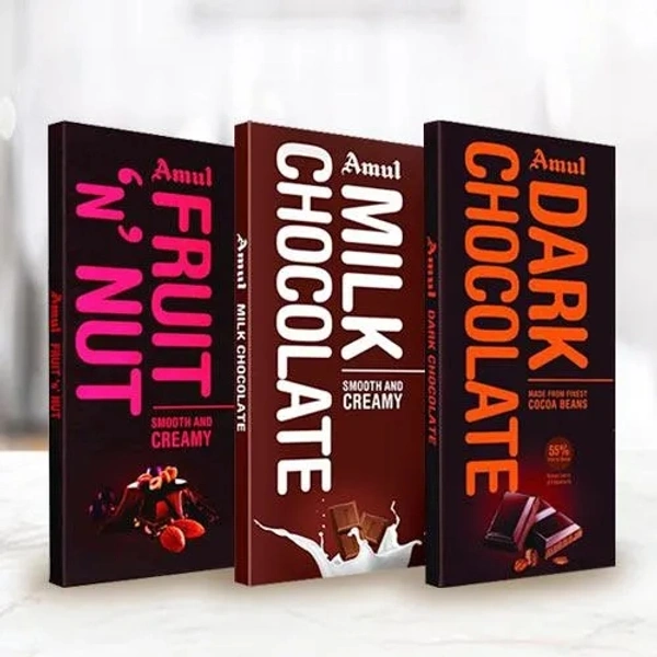 AMUL MILK CHOCLATE - 20GM