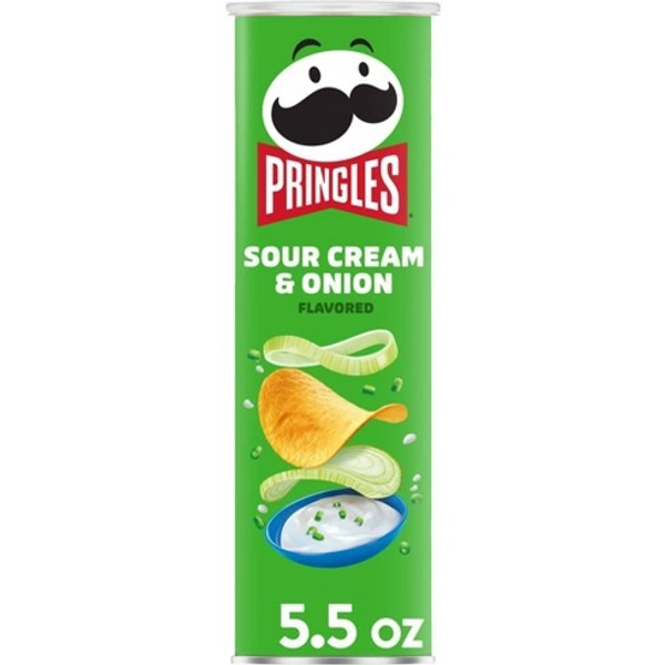 PRINGLE SR CREAM & ONION - 107GM