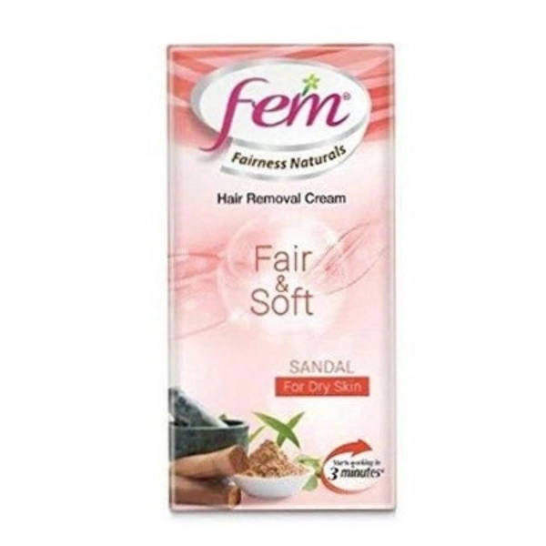 FEM HAIR REMOVAL CREAM SANDAL - 40GM