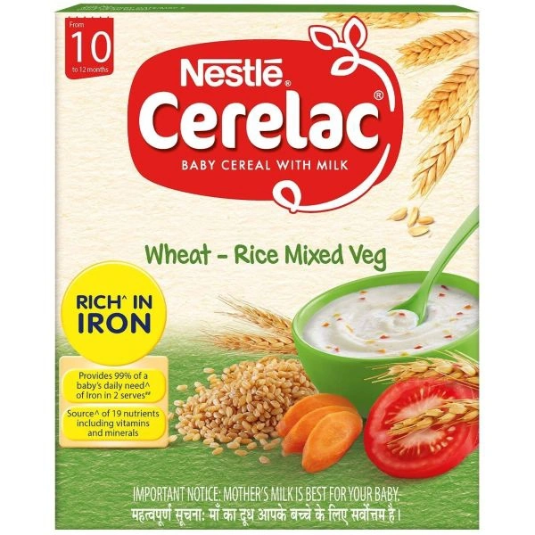 CERELAC RICE MIXED VEG - 300GM