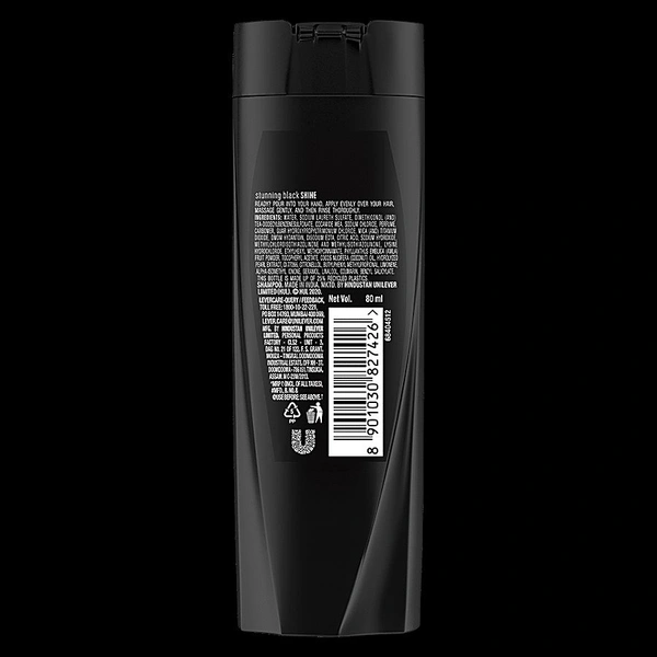 SUNSILK BLACK SHINE SHAMPOO - 180ML