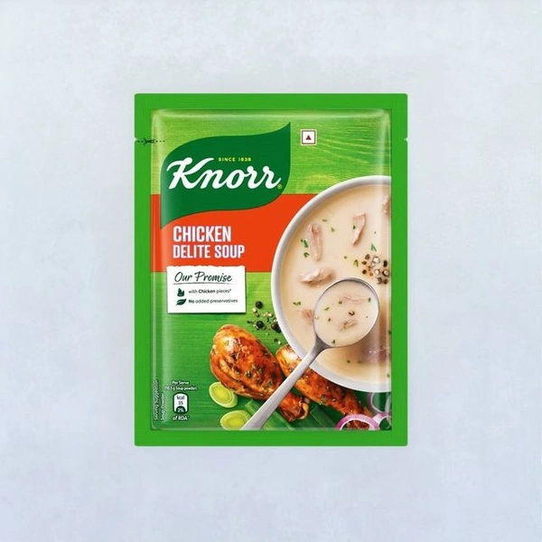 KNORR CHICKEN DELITE SOUP - 10GM