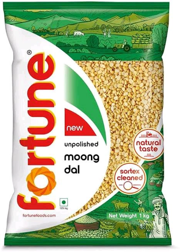 FORTUNE MOONG DAL - 500GM
