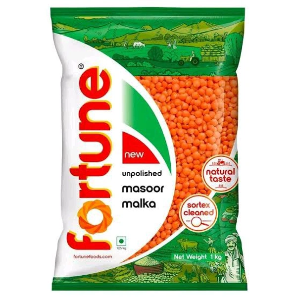 FORTUNE MASOOR DAL BIG - 500GM