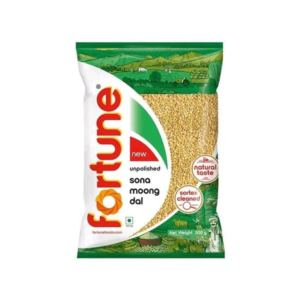 FORTUNE SONA MOONG DAL - 500GM