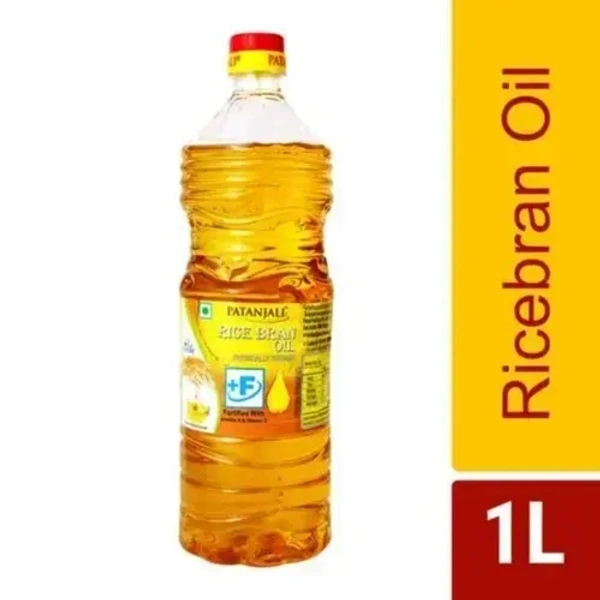 PATANJALI RICE BRAN OIL - 1LTR