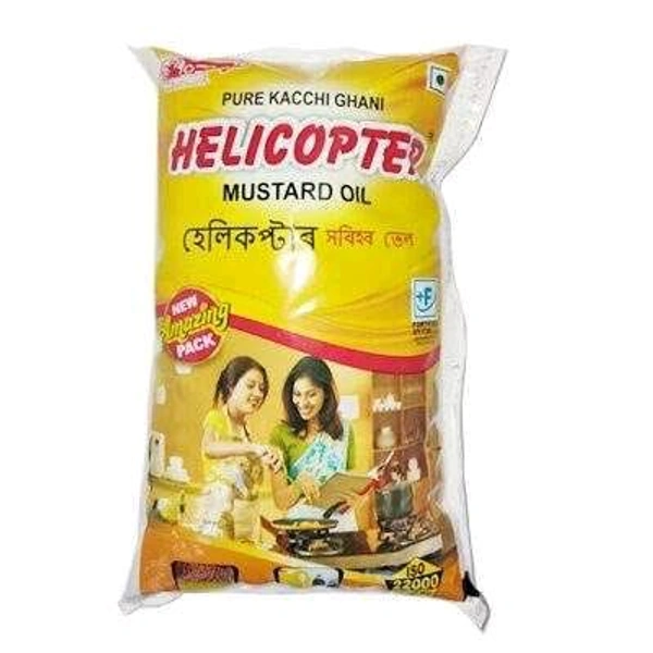 HELICOPTER MUSTARD OIL POUCH - 500ML