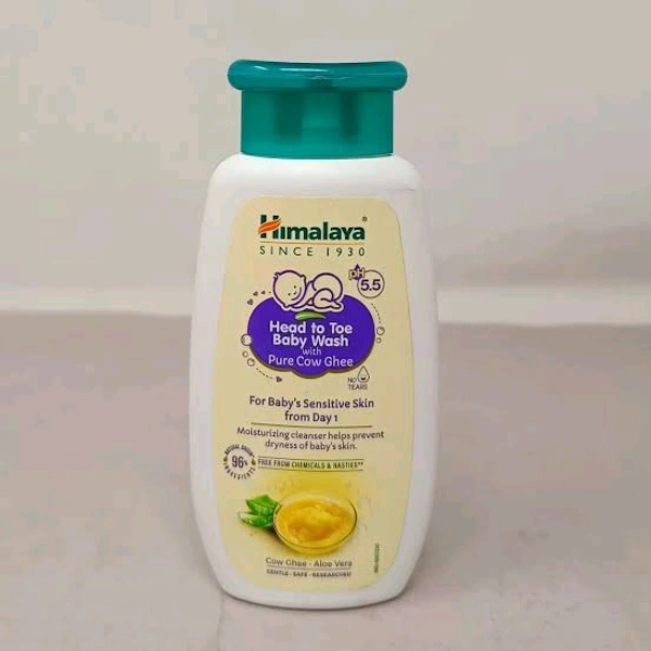 HIMALAYA BABY WASH WITH COW GHEE - 100ML
