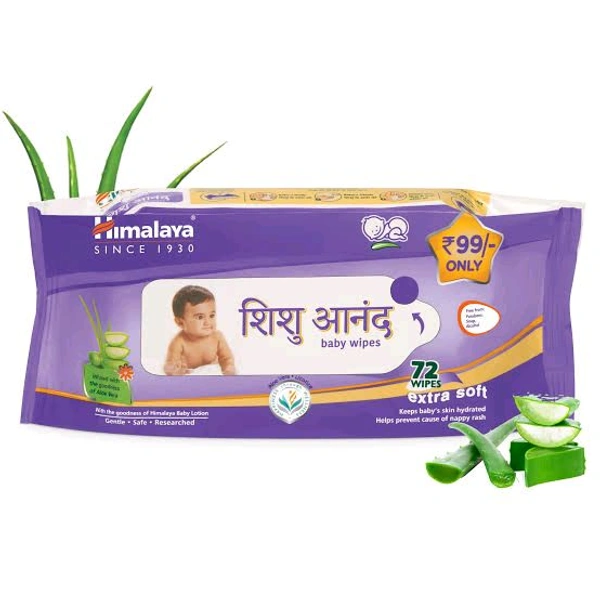HIMALAYA BABY SHISHU WIPES  - 24 PCS