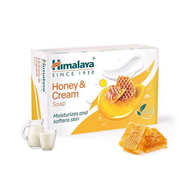HIMALAYA HONEY & CREAM SOAP - 75GM