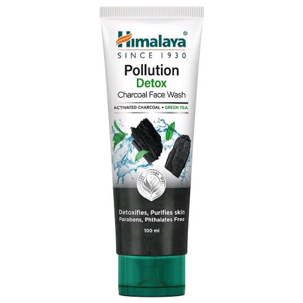 HIMALAYA CHARCOAL FACE WASH  - 50ML