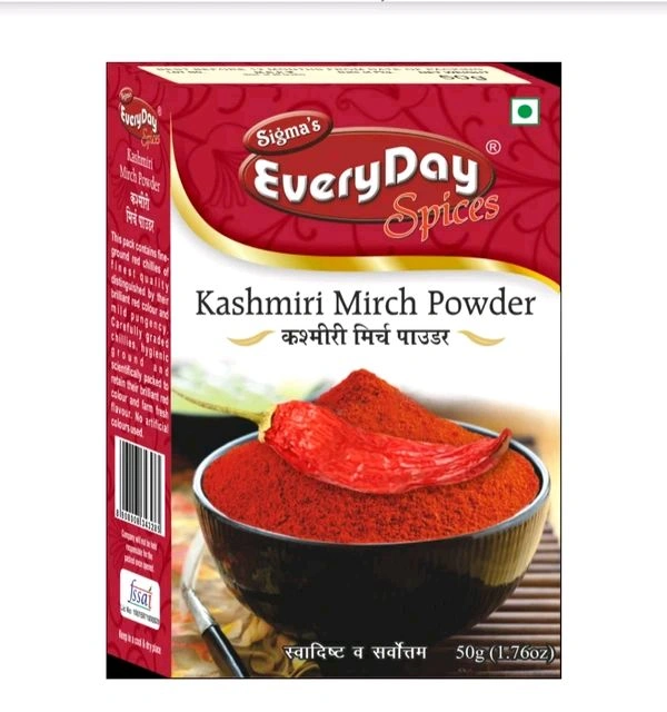 EVRYDAY KASHMIRI MIRCH POWDER  - 50GM