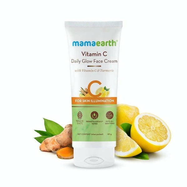 MAMA EARTH VITAMIN C CREAM - 35GM