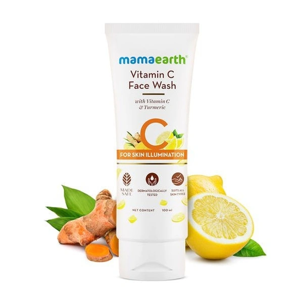 MAMA EARTH VITAMIN C FACE WASH  - 50ML
