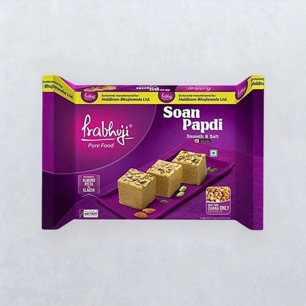 PRABHUJI SOAN PAPDI ELAICHI  - 450GM