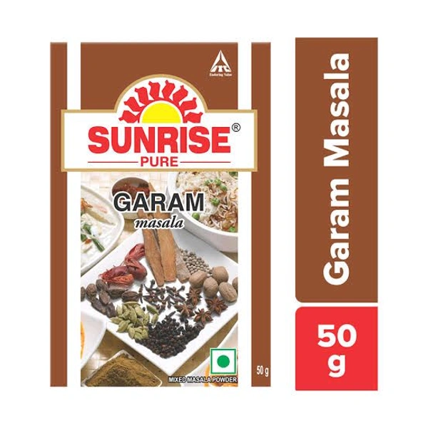 SUNRISE GARAM MASALA - 50GM