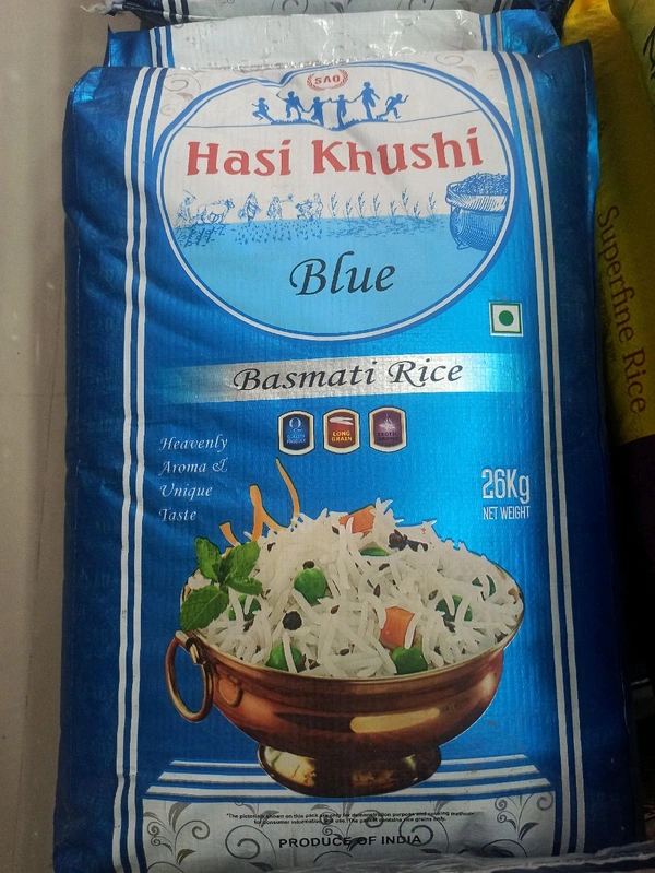 HASHI KHUSHI BLUE RICE - 26KG