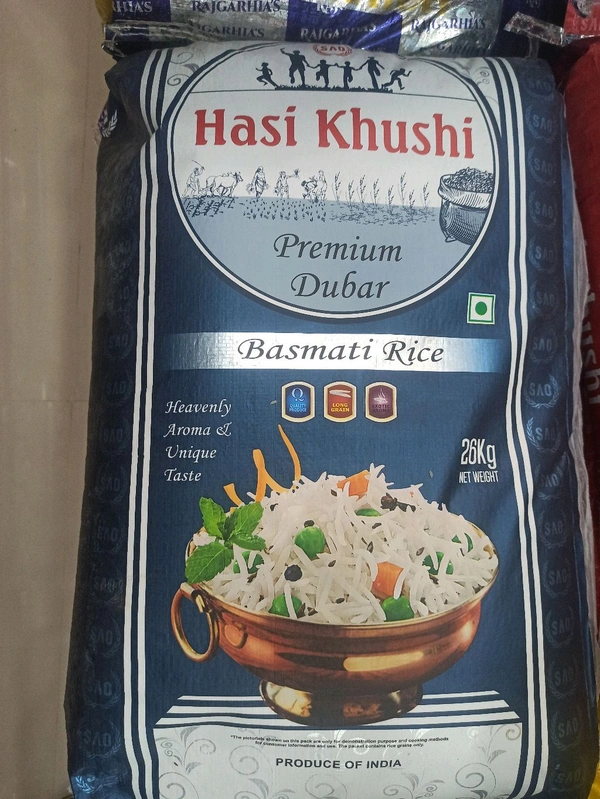 HASHI KHUSHI PRIMIUM RICE - 26KG