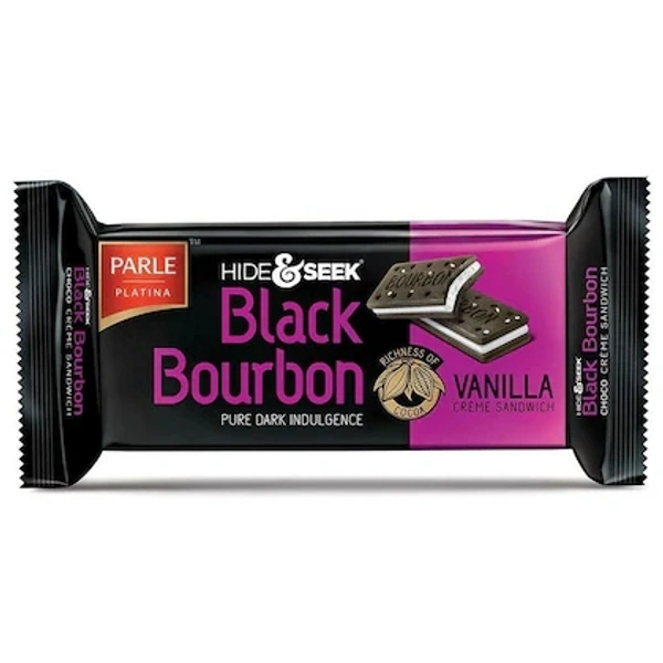 PARLE BLACK BOURBON VENILLA - 100GM
