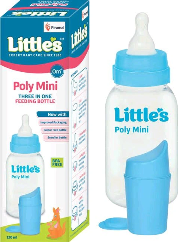 LITTLES FEEDING BOTTLE  - 120ML