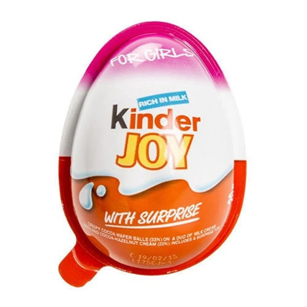 KINDER JOY GIRL - 20GM