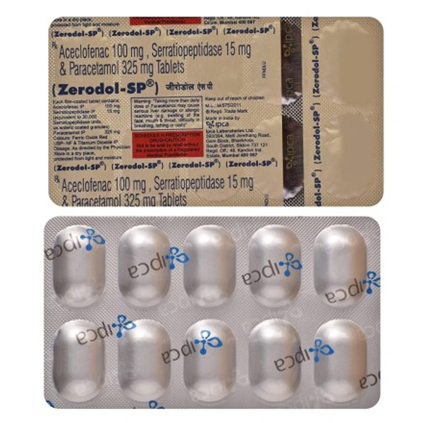 ZERODOL SP TABLET  - 10 Tab