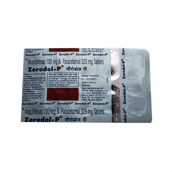 ZERODOL P TABLET  - 10 Tab